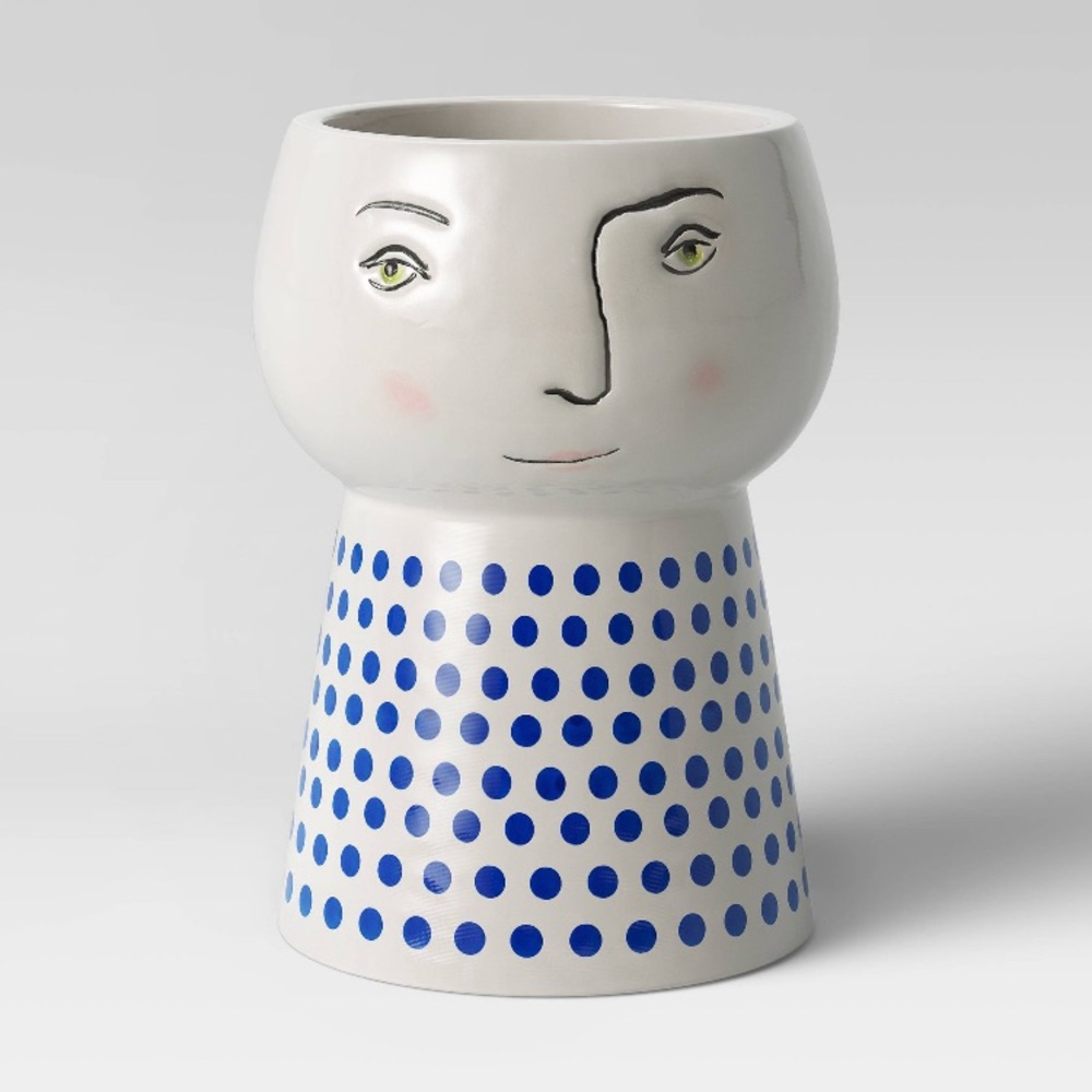 Opalhouse Stoneware Family Planter 8”
